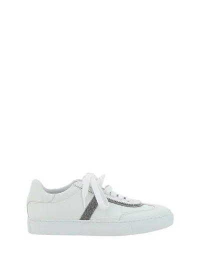 Brunello Cucinelli Women Sneakers In White