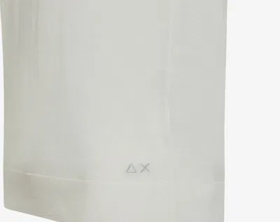 Sun68 T-shirt And Polo Shirt In White
