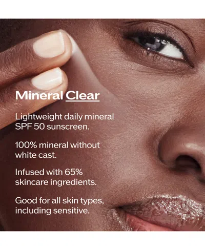 Shiseido Urban Environment Mineral Clear Sunscreen Spf 50 In Transparent