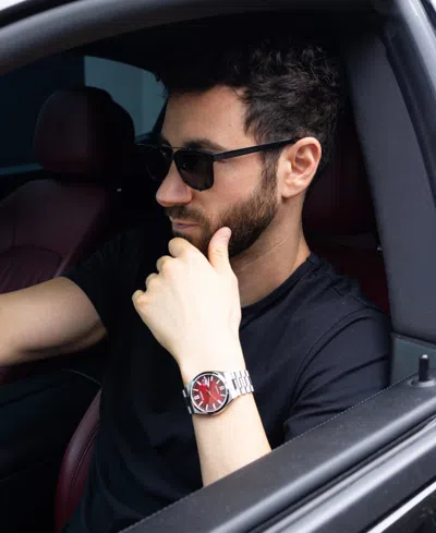 Citizen Tsuyosa Mens Automatic Silver Tone Stainless Steel Bracelet Watch Nj0150-56w In Metallic