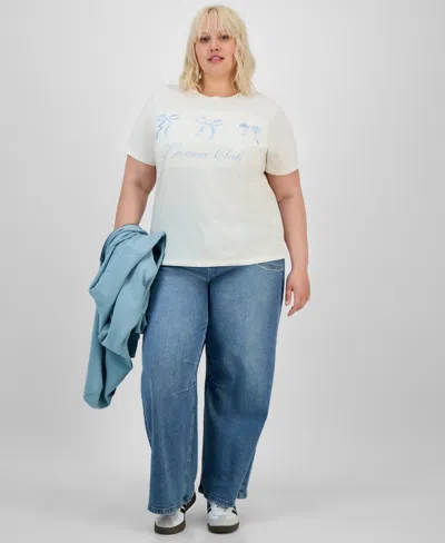 Grayson Threads, The Label Plus Trendy Crewneck Karma T-shirt