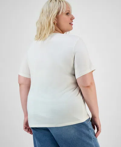 Grayson Threads, The Label Plus Trendy Crewneck Karma T-shirt