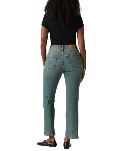 Levi's 725 Authentic Kick Boot Women's Jeans 30x27 In Blue