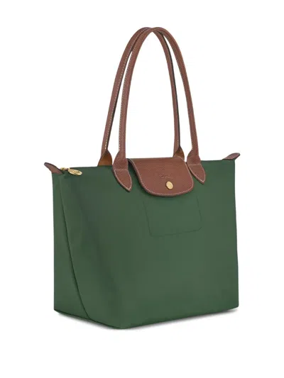 Longchamp Medium Le Pliage Original Tote Bag In Green