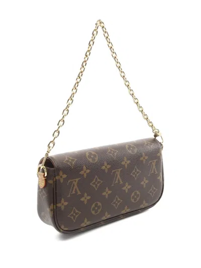 Pre-owned Louis Vuitton 2021 Ivy Wallet On Chain In Brown