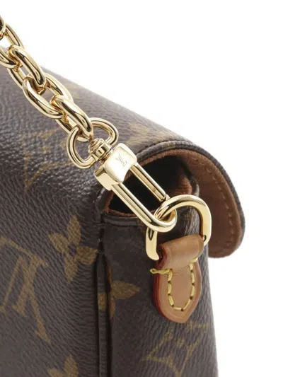 Pre-owned Louis Vuitton 2021 Ivy Wallet On Chain In Brown