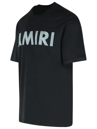 Amiri Logoed T-shirt In Black