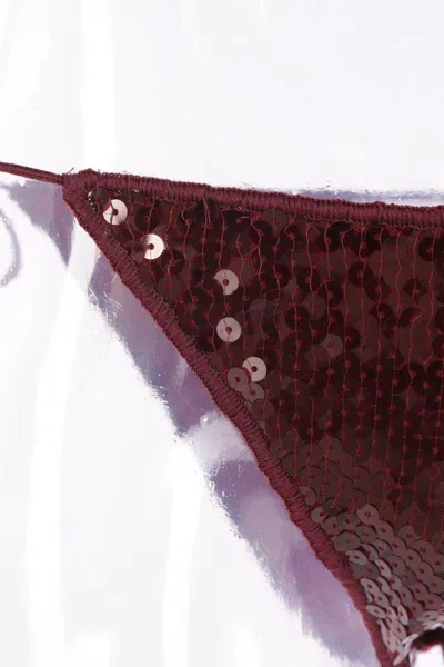 Oseree Oséree Sea Clothing In Burgundy