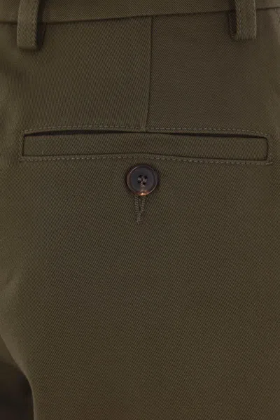 Givenchy Cotton-wool Cocoon Cargo Trousers In Green