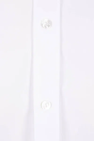 Gucci Anchor-embroidered Cotton Shirt