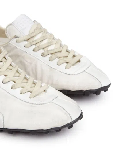 Maison Margiela Sprinters Drill Cotton With Vintage Treatment Sneakers Shoes