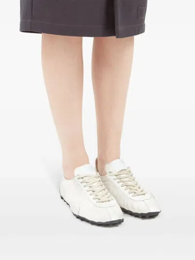 Maison Margiela Sprinters Drill Cotton With Vintage Treatment Sneakers Shoes