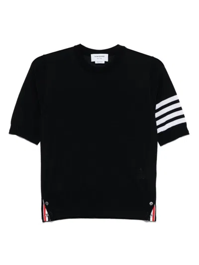 Thom Browne Stripes Fine-knit T-shirt