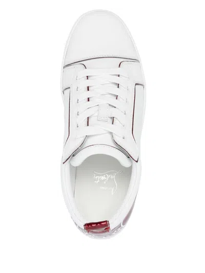Christian Louboutin Women Fun Louis Junior Logo Tallonce Sneaker In White