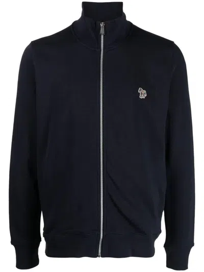 Ps By Paul Smith Ps Paul Smith Zebra Logo Cotton Sweatshirt