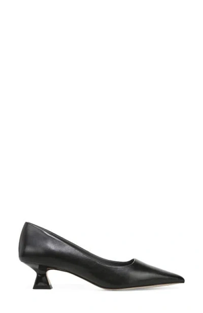 Sarto By Franco Sarto Diva Kitten Heel Pointed Toe Pump In Black