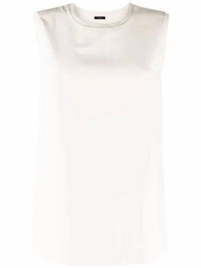 Joseph Bley Silk Blouse In White