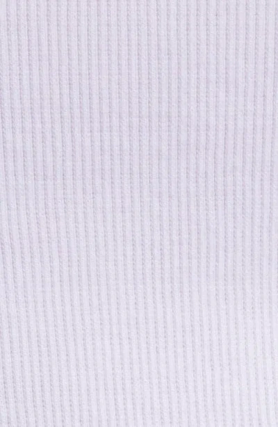 Open Edit Rib Tank In White