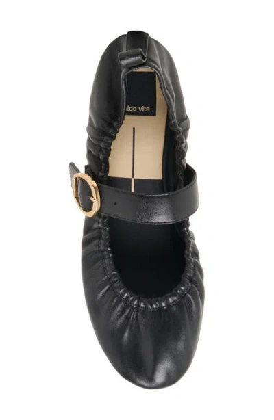 Dolce Vita Caely Ballet Flats Black Leather