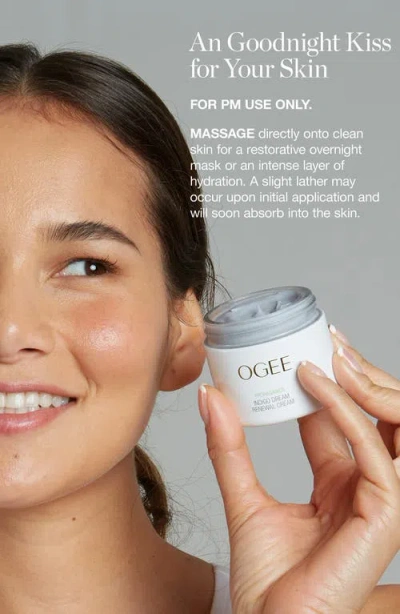 Ogee Ultra-rich Moisture Indigo Dream Renewal Cream By  Organic Skincare & Makeup