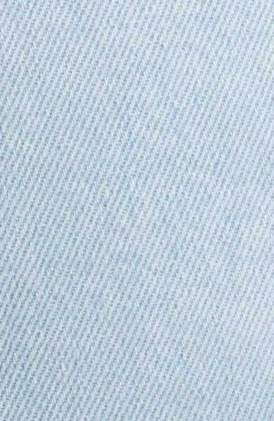 Wayf Rowan Denim Drawstring Shorts In Blue