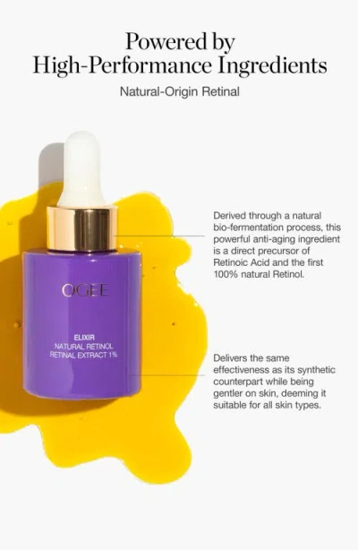 Ogee The Natural Retinol Retinal Extract 1% Elixir