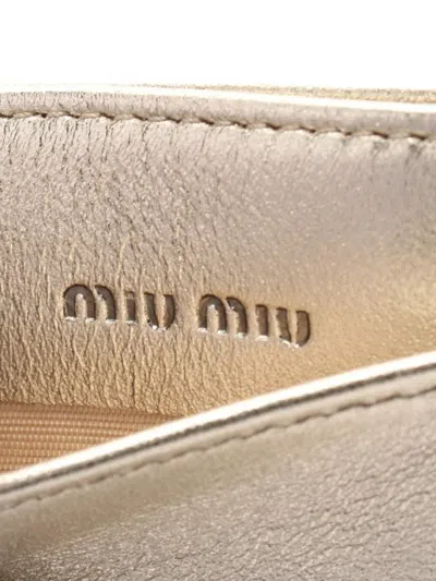 Pre-owned Miu Miu 2020 Matelassé Cardholder