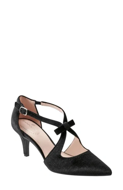 Bandolino Women's Zeffer Strappy Bow Stiletto Heel Pumps In Black