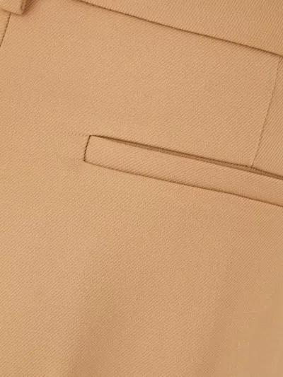 Valentino Camel-coloured Wool Trousers