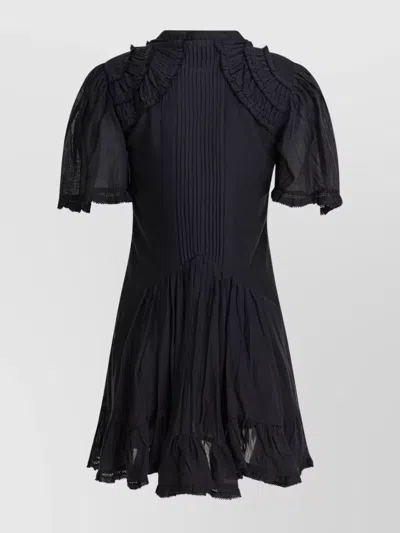Isabel Marant Étoile Isabel Marant Etoile Black Cotton Viscose Dresses In Black