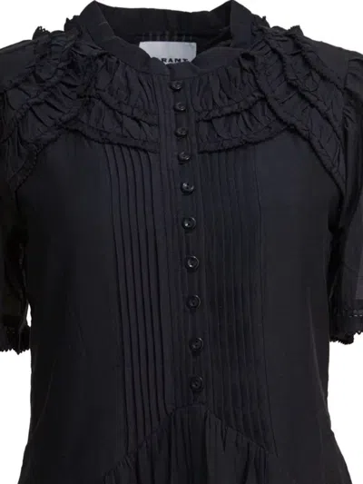 Isabel Marant Étoile Isabel Marant Etoile Black Cotton Viscose Dresses In Black