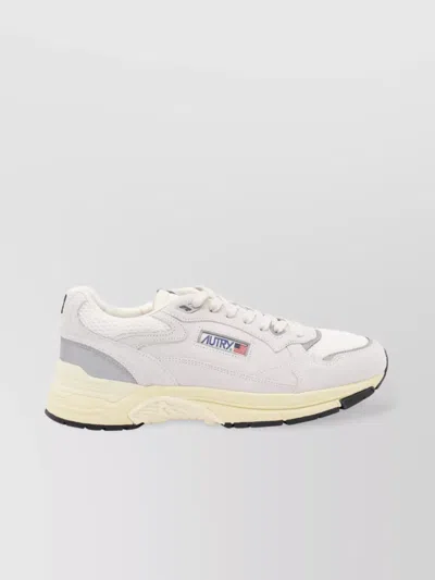 Autry Hyperway Suede Sneakers In Gray