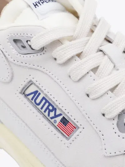 Autry Hyperway Suede Sneakers In Gray