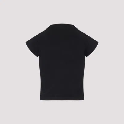 Balenciaga City Of Angels Shrunk T-shirt In Black