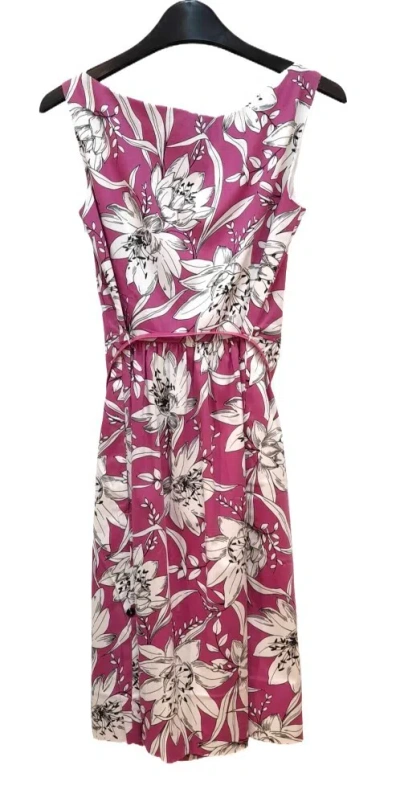 Max Mara Patterned Dress In Multi
