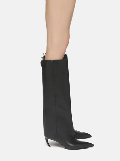 Attico Stivale ''lea'' Black In Black