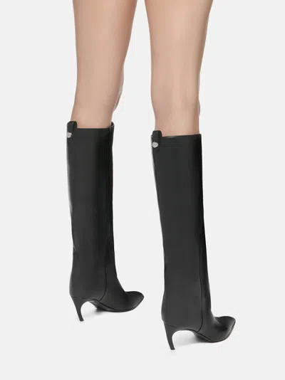 Attico Stivale ''lea'' Black In Black