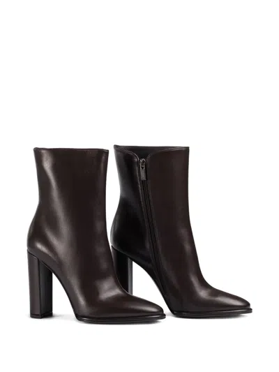 Le Silla Elsa 110mm Boots In Brown