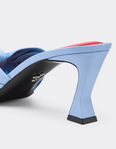 Ferrari Leather Sandal With Knotted Pattern