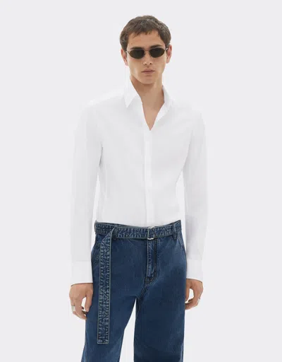 Ferrari Cotton Shirt In White