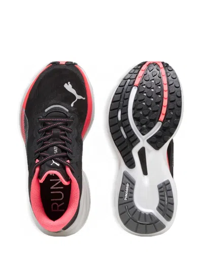 Puma Deviate Nitro 2 "black/fire Orchid" Sneakers In Black