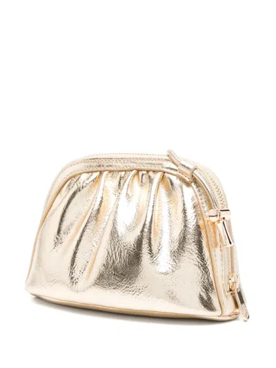 Apc A.p.c. Small Drawstring Ninon Shoulder Bag In Metallic