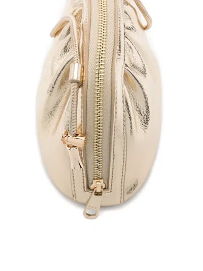 Apc A.p.c. Small Drawstring Ninon Shoulder Bag In Metallic