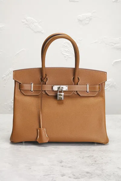 Pre-owned Hermes Epsom Birkin 30 Handbag
