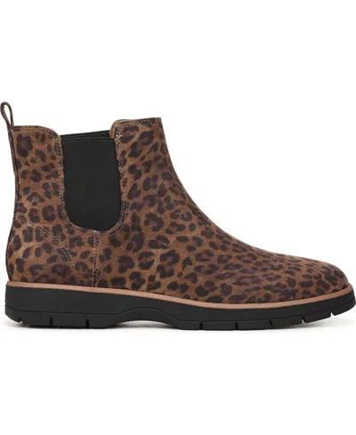 Dr. Scholl's Women's Northbound Chelsea Booties In Animal Print