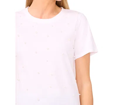 Cece Women's Cotton Embellished T-shirt
