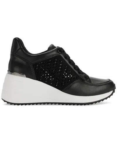 Dkny Kalinda Stones Sneakers In Black