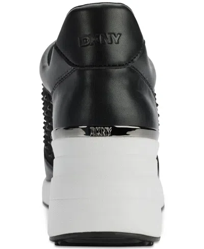 Dkny Kalinda Stones Sneakers In Black