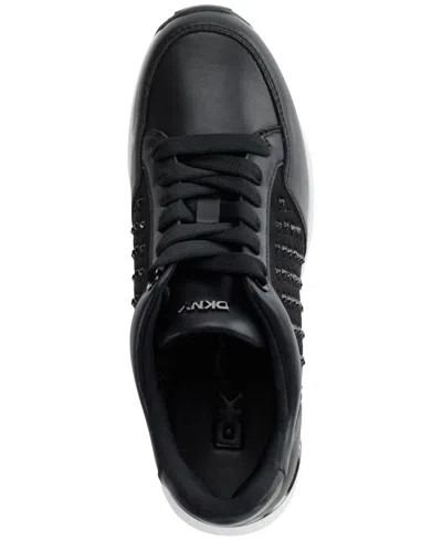 Dkny Kalinda Stones Sneakers In Black