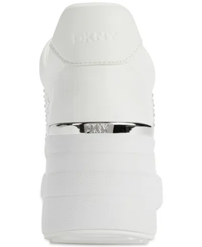 Dkny Kalinda Stones Sneakers In White